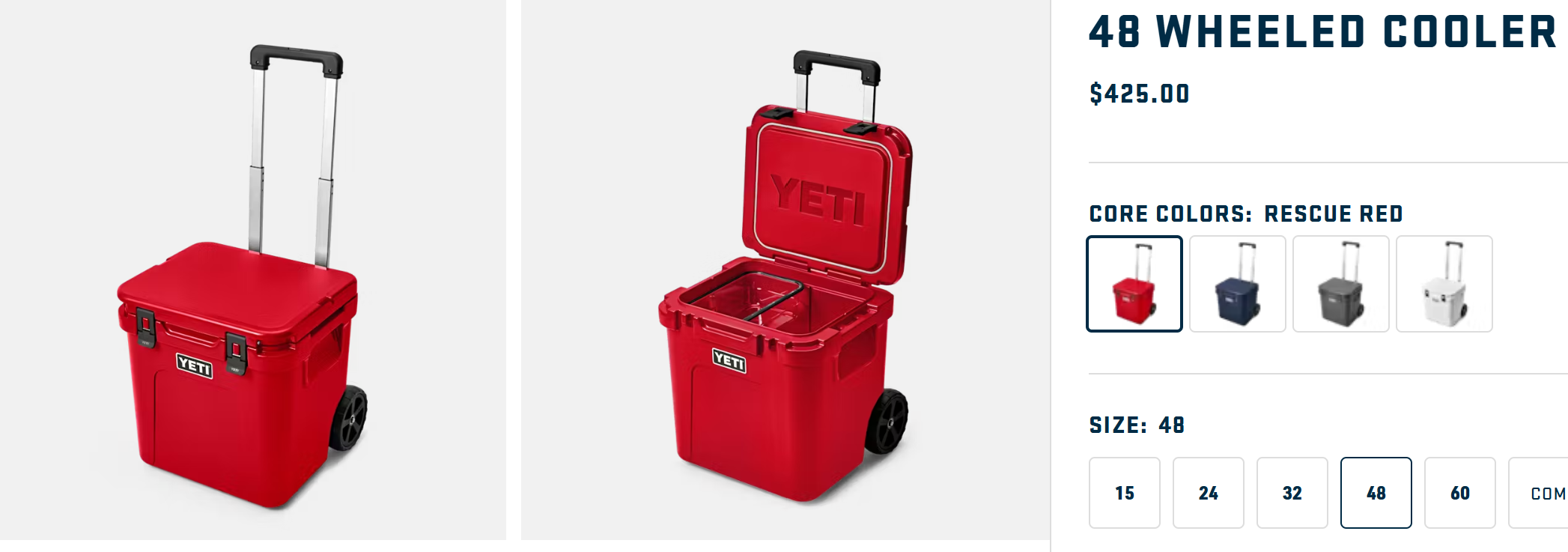 Yeti Cooler Prize